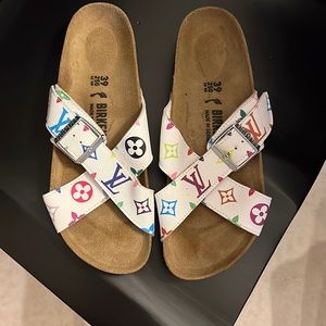 Upcycled LA Stitch Masters Birkenstocks